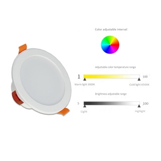 Đèn âm trần cho Google Home Amazon Aexa Tuya