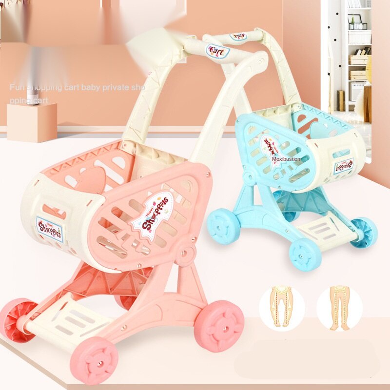 Đồ Chơi Xe Đẩy Mua Sắm Mini 40cm x 17cm x 25cm Vui Nhộn Cho Bé
