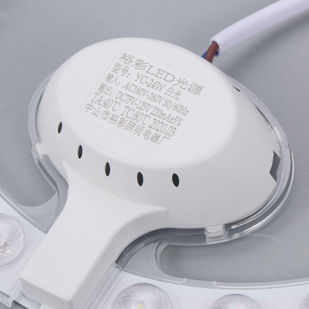 LAKAMIER Mô-đun Đèn Trần Tròn AC185-265V 12W 18W 24W 36W