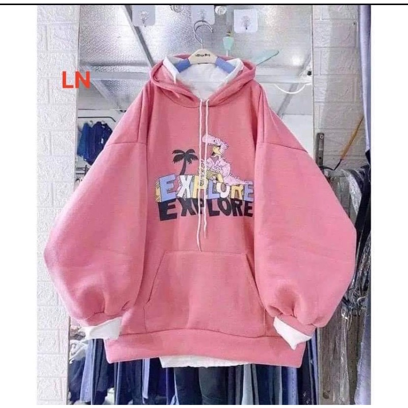 Áo hoodie khủng Long cây dừa LN11