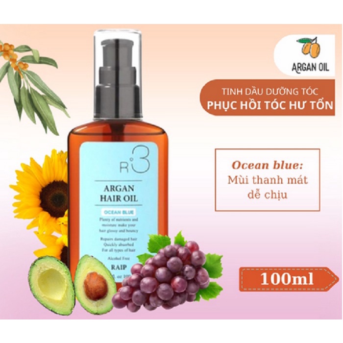 Dầu Dưỡng Tóc R3 Argan Hair Oil RAIP 100ml