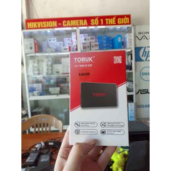 Ổ SSD 120G thương hiệu TORUK . Bảo hành đổi mới trong 24 tháng