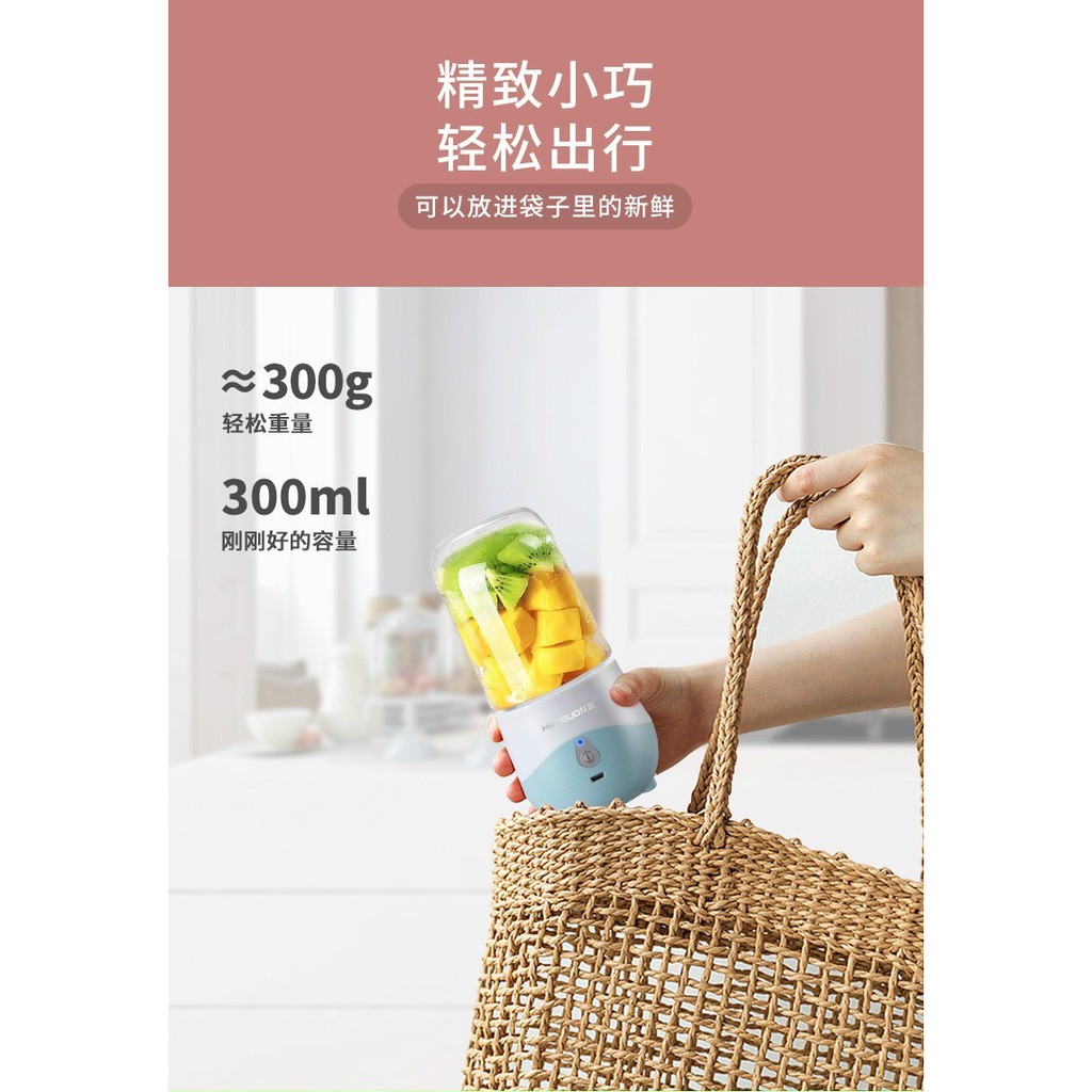 (6 lưỡi và 4 lưỡi)Máy say sinh tố cầm tay dung tích 300ml, cực khỏe có thể say đá.