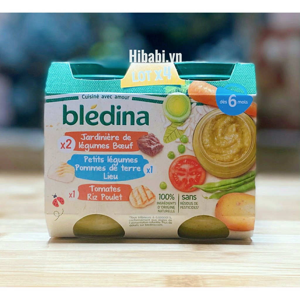 Hũ dinh dưỡng Bledina 190g (date 2022)