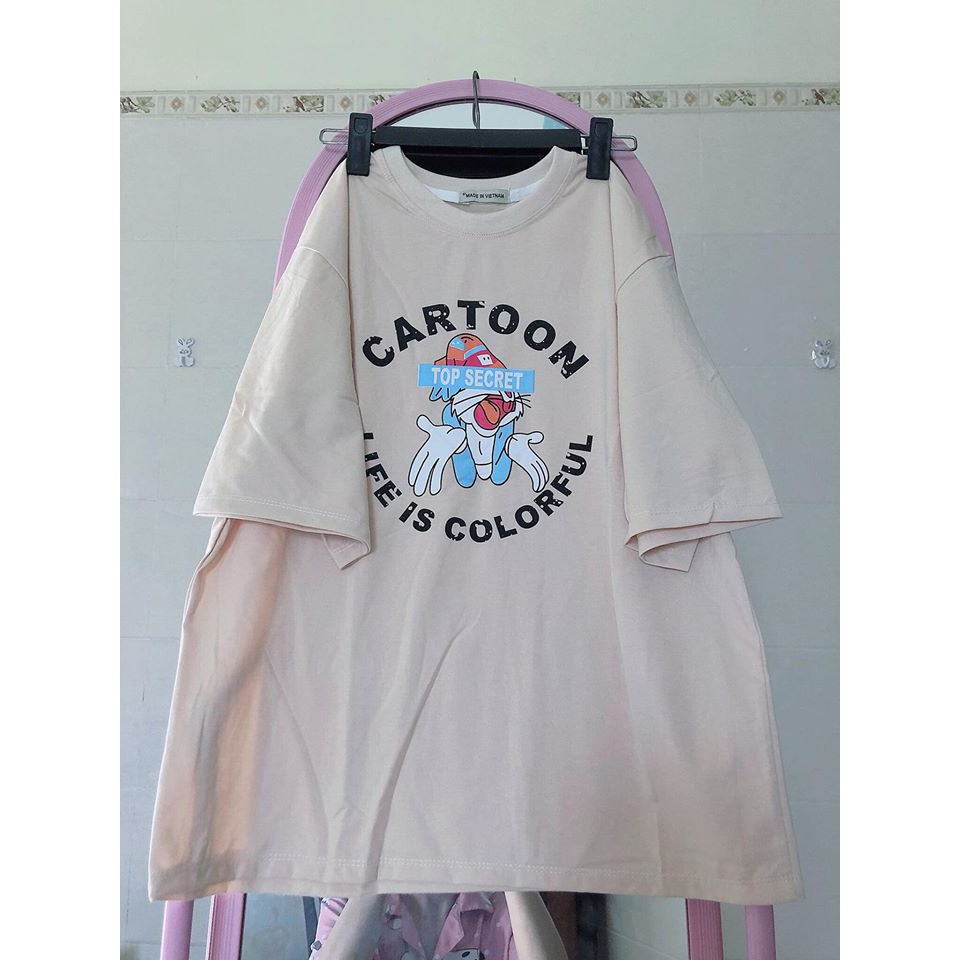 Áo phông tay lỡ form rộng_Fresize 65kg | BigBuy360 - bigbuy360.vn