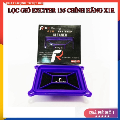 LỌC GIÓ RACING CHO EXCITER 150/ EXCITER 135 CHÍNH HÃNG X1R