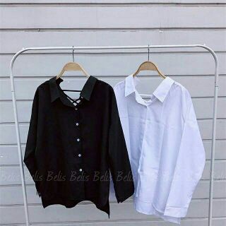 Áo sơ mi đen và trắng
