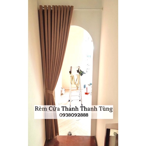 Rèm Cửa, Màn Cửa Gấm Mịn Chống Nắng, Cản Sáng Chất Lượng Cao - May Theo Yêu Cầu