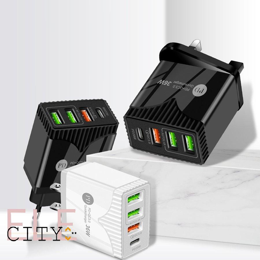 Bộ Sạc Nhanh Pd20W 5v6.2a 3a 1c 36w