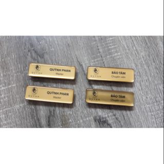 Thẻ tên nam châm Quỳnh Beauty