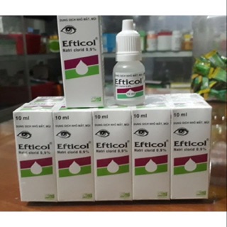 Dung dịch nhỏ mắt, mũi Efticol - Chai 10ml