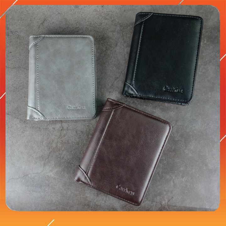 Ví Nam Đứng Đẹp Cao Cấp Siêu Bền Hàng Chính Hãng Cực Chất - Mã CrK02E