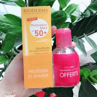 Kem chống nắng và tẩy trang Bioderma