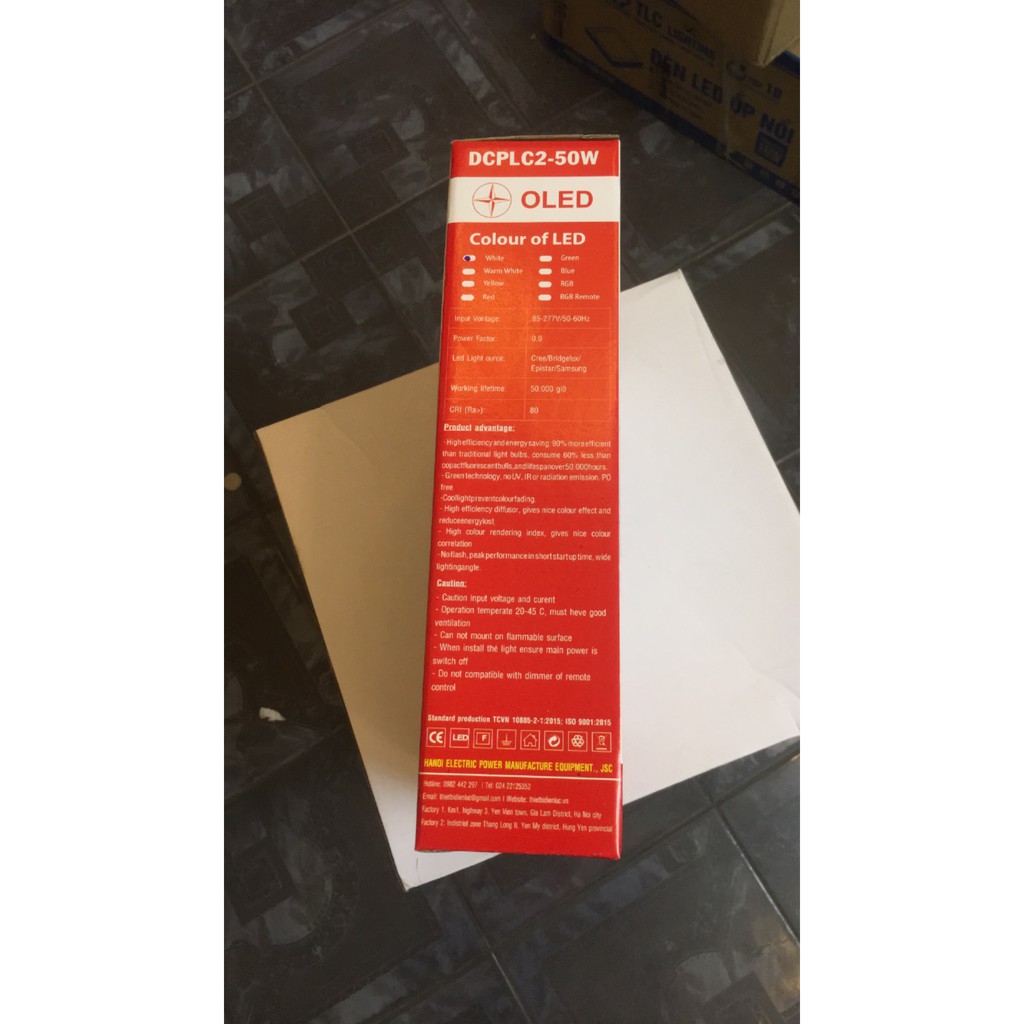Đèn Pha led 50W ánh sáng trắng ngoài trời loại tốt
