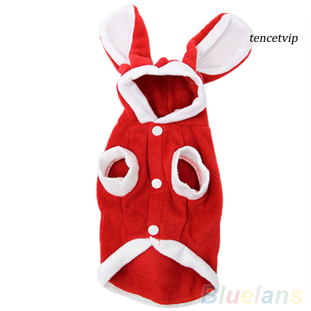 Áo hoodie hình thỏ xinh xắn thời trang dành cho thú cưng