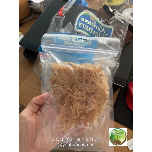 Rong Sụn Sea Moss Khô 85g RAW.