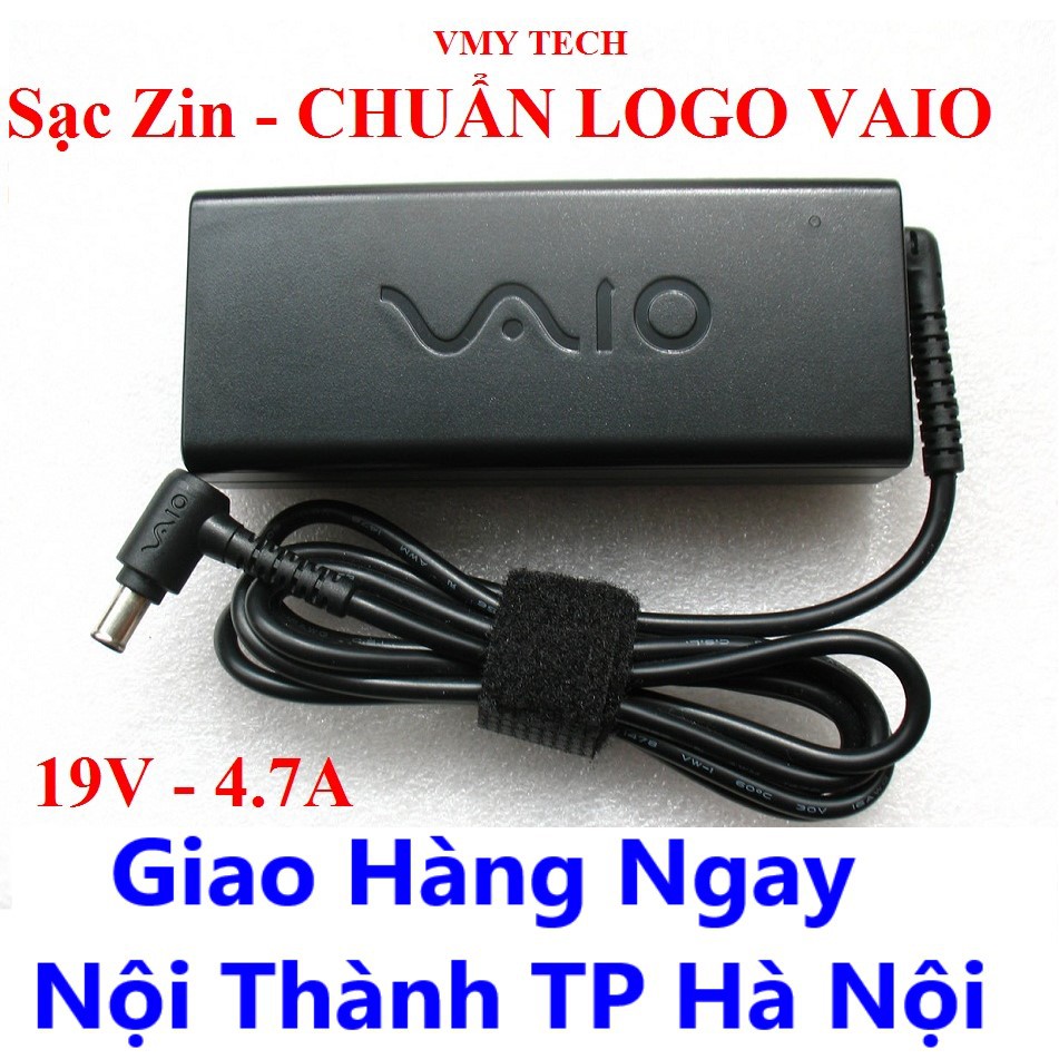 Sạc Laptop SONY Vaio 19.5V - 4.7A Kèm dây nguồn (NEW 100%) | WebRaoVat - webraovat.net.vn