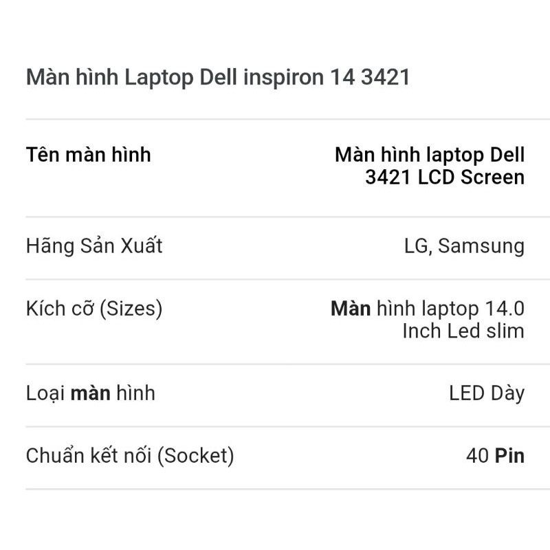 MÀN HÌNH LAPTOP 14 IN | BigBuy360 - bigbuy360.vn