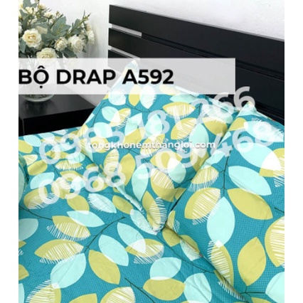 Drap Cotton 100% Thắng Lợi chính hãng Mẫu A592 IN LOGO THẮNG LỢI vệ sinh dễ dàng