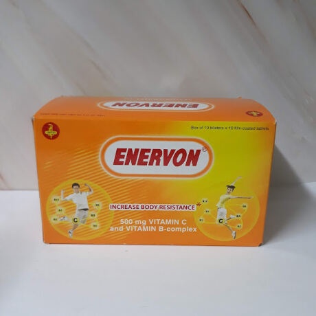 Enervon C - Tăng đề kháng, Vitamin C và Vitamin B-Complex set 1 vỉ 10 viên