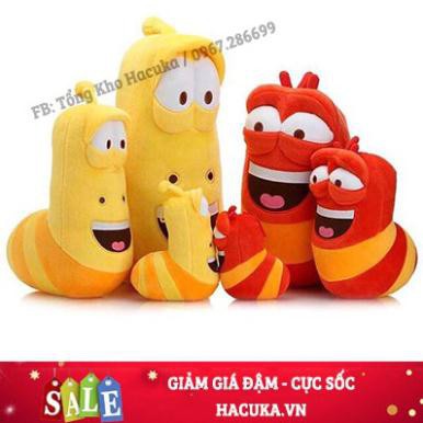 [HÀNG CAO CẤP] Gấu bông Larva sâu bông larva nhồi bông mbthu54