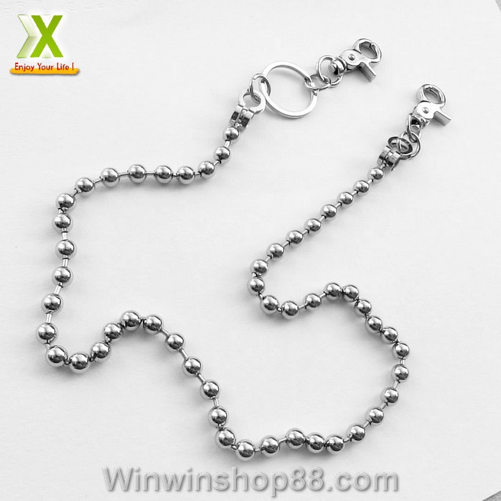 Dây xích quần dạng bi tròn hip hop V.6 phong cách hiphop đường phố - Winz.vn