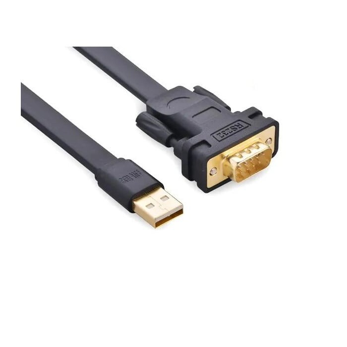 Cáp chuyển USB 2.0 sang RS232 Ugreen 20206 Dài 1M