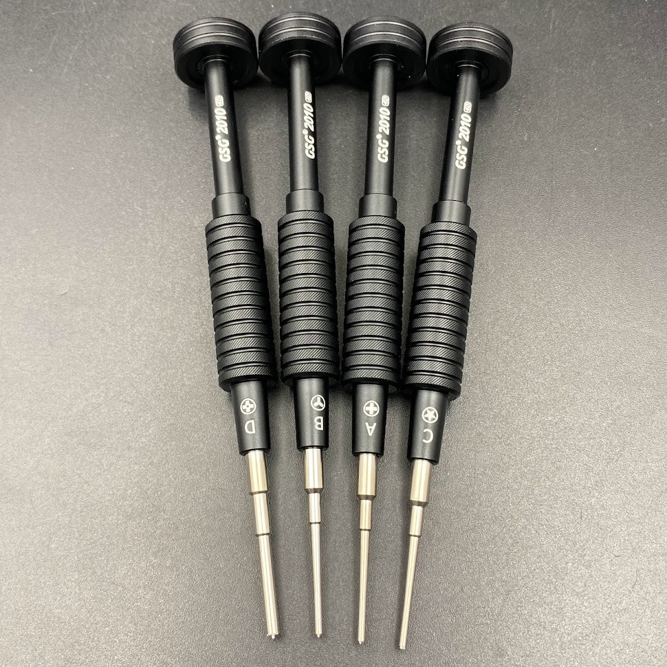 Bộ tô vít 4D GSG 4 cây (3,4,5 cạnh và 2 tầng)