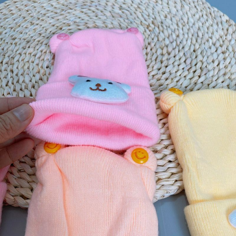 Mũ len mềm cho bé sơ sinh 0-6 tháng / nhiều mẫu