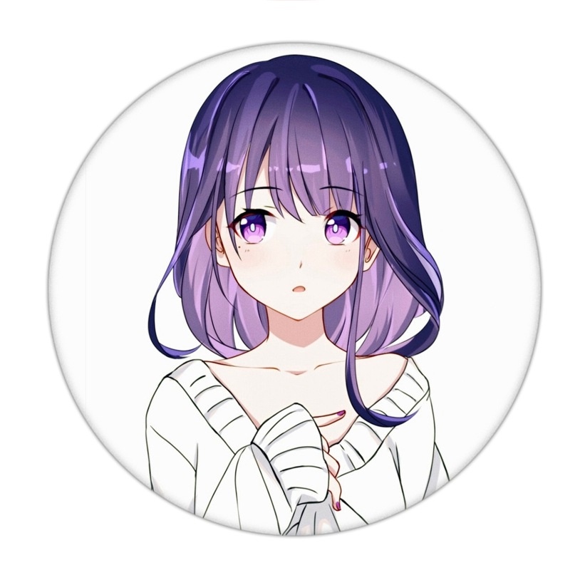 Huy hiệu Badge in hình EI RAIDEN SHOGUN BAAL game GENSHIN IMPACT cài áo túi sưu tầm anime chibi