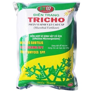Nấm đối kháng Trichoderma Điền Trang 500g, Nấm tricoderma vi sinh vật có ích, ủ phân hữu cơ - trộn đất trồng
