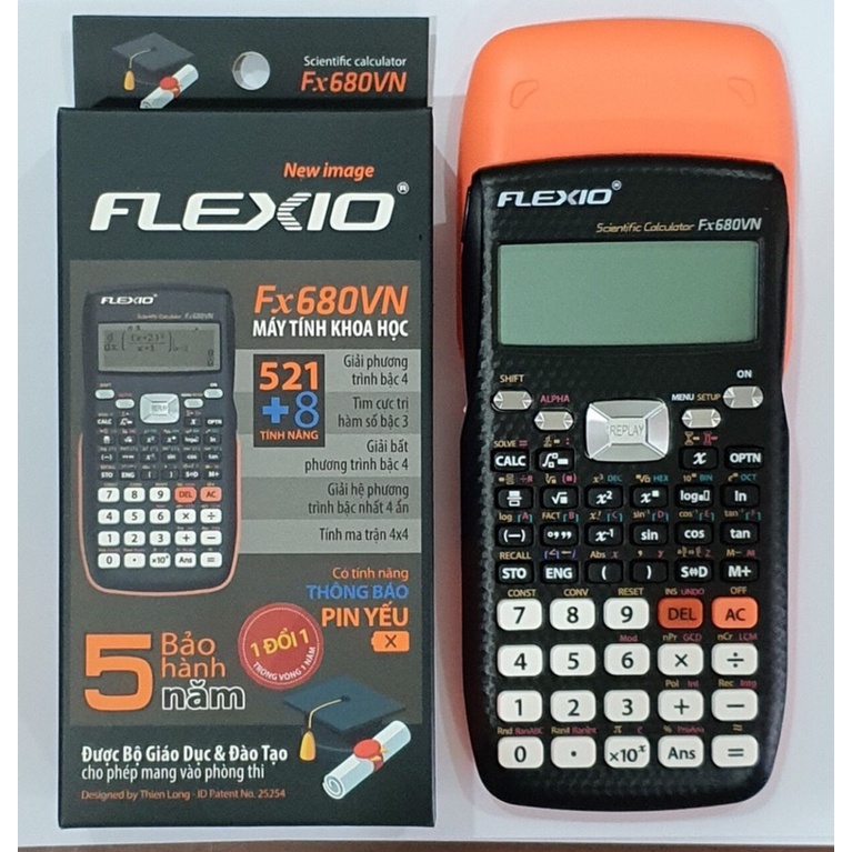 Máy tính khoa học Flexio FX 680VN