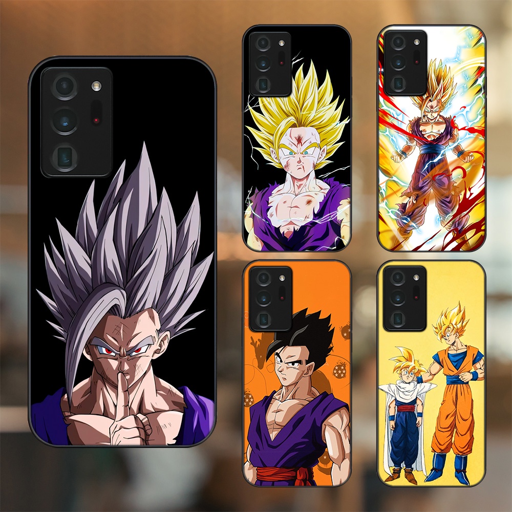 Ốp lưng Samsung Note 20 Ultra viền đen in hình Gohan Dragon Ball