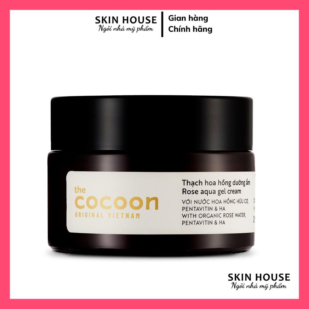 Thạch Hoa Hồng Cocoon - Thạch Hoa Hồng Cấp Ẩm Dưỡng Da Cocoon 100% Thuần Chay30ml