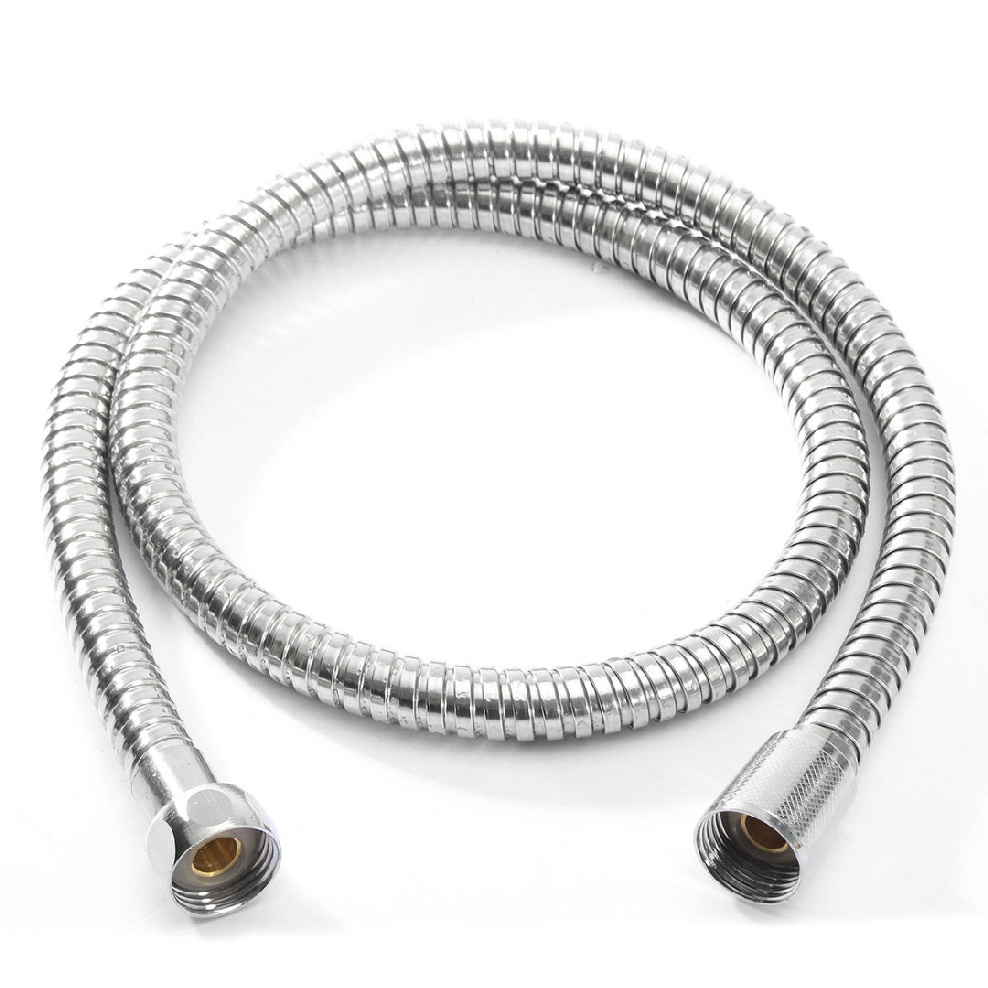 Gztml 1m/1.5m/2m Stainless Steel Bathroom 1/2'' Water Pipe Flexible Shower Head Hose
