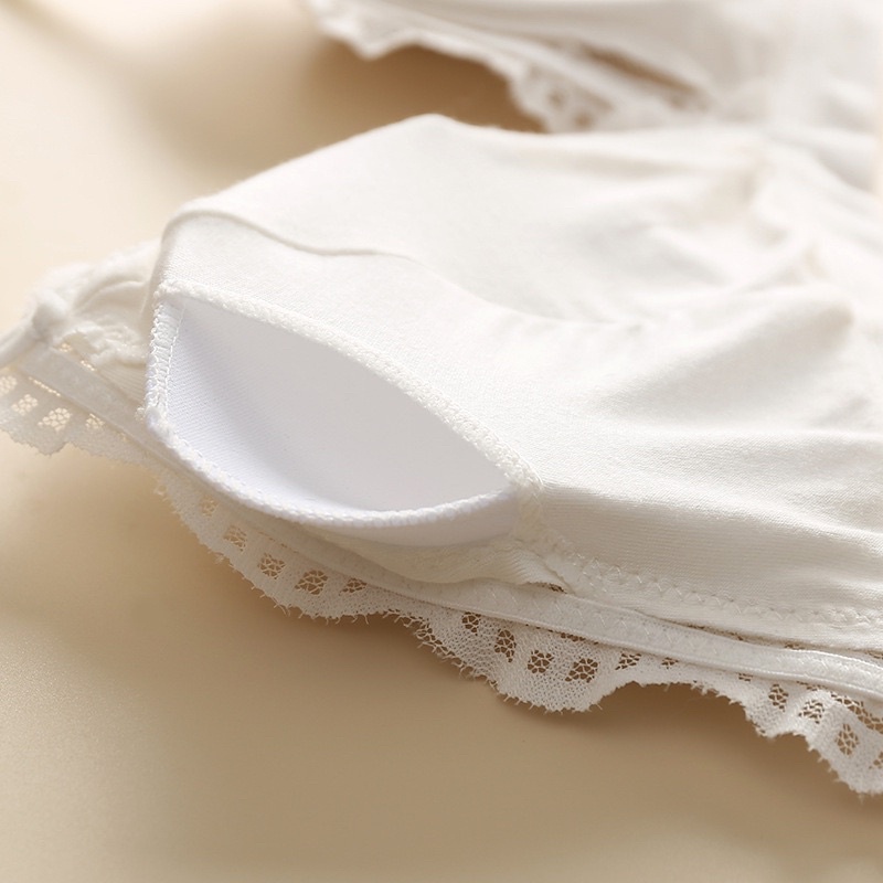 Áo Bra Ren - Áo Lót Nữ Ren Hoa 2 Dây Mảnh Mút Mỏng Không Gọng Gợi Cảm Thoải Mái