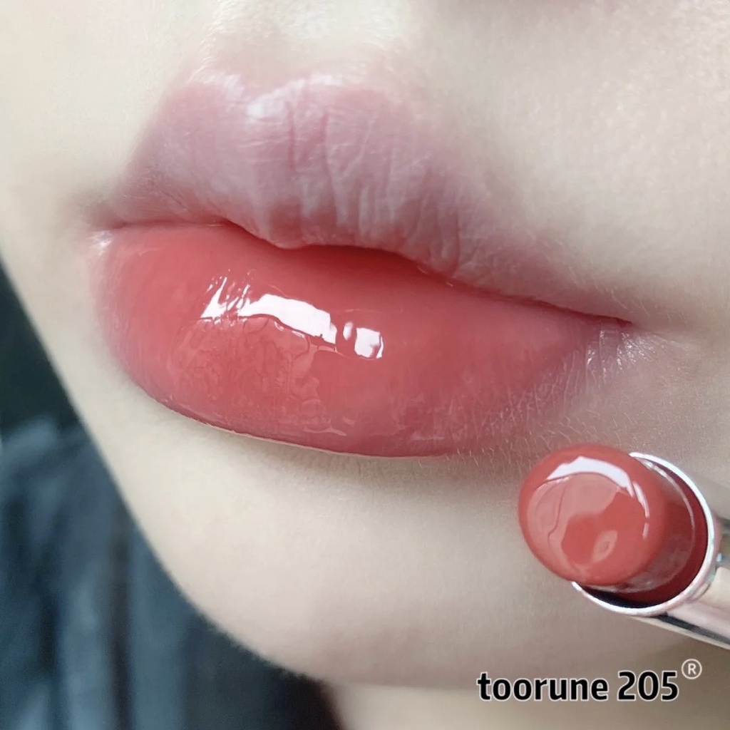 Son dưỡng có màu TOORUNE dưỡng môi căng mọng Cloud Bear Light Embellish Lip Balm dầu dừa TRUN06