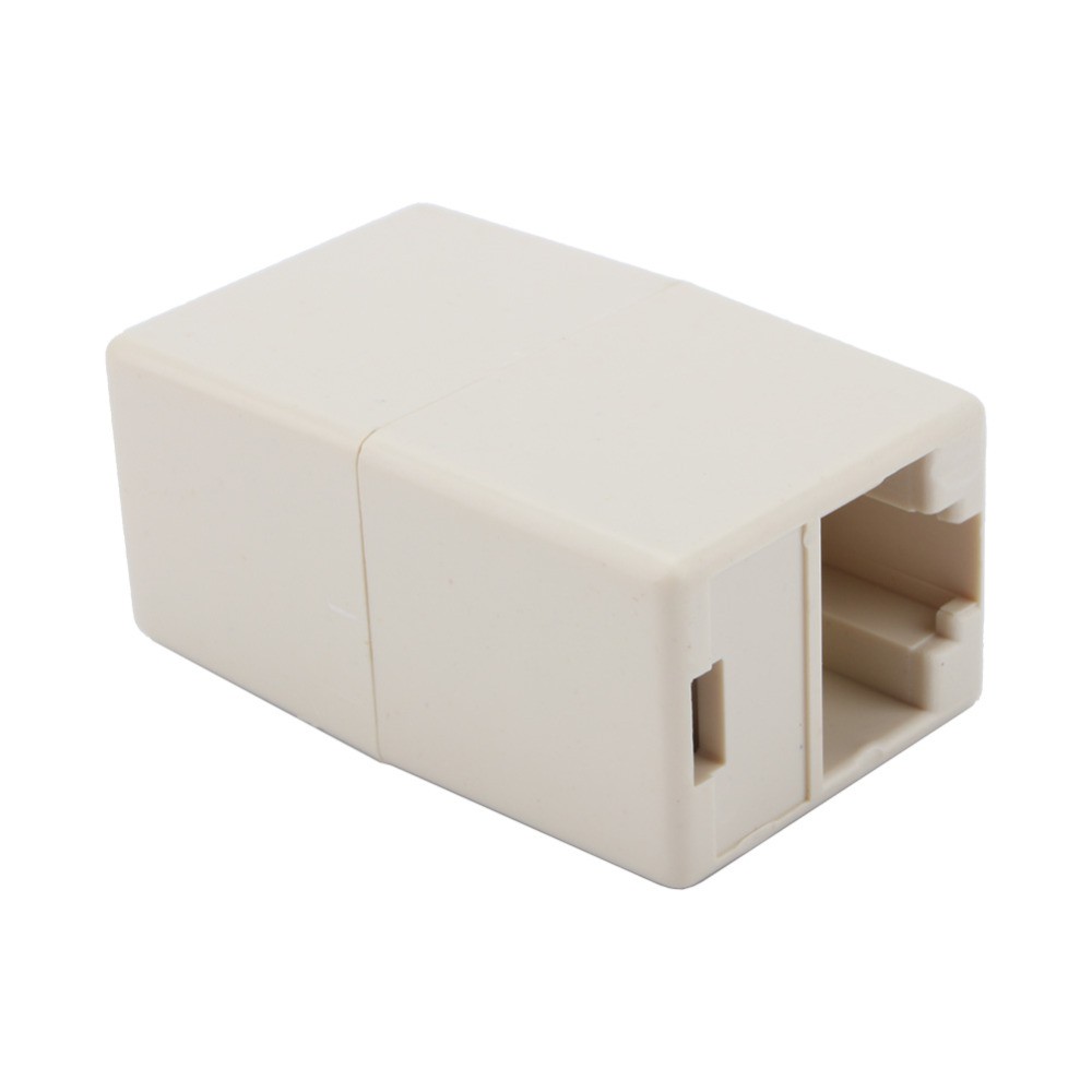 Combo 5 Cầu nối mạng 1-1 trắng, Đầu nối mạng RJ45, Cầu nối mạng RJ45, nhỏ gọn và chính xác, thiết kế chuẩn vừa vặn