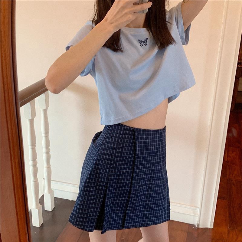 Bộ trang phục 2 món gồm áo và chân váy quyến rũ hợp thời trang cho nữ | BigBuy360 - bigbuy360.vn