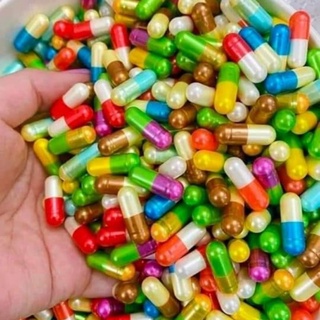 Viên vitamin cấy trắng da đủ màu