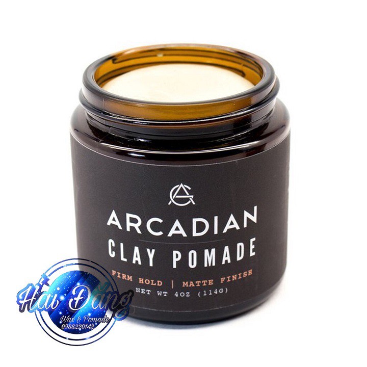 [CHÍNH HÃNG 100%] Sáp vuốt tóc Arcadian Clay Pomade - Nhập Mỹ