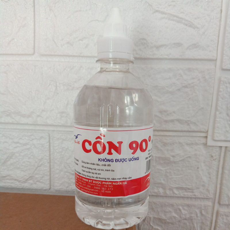 Cồn y tế 90 độ 500ml