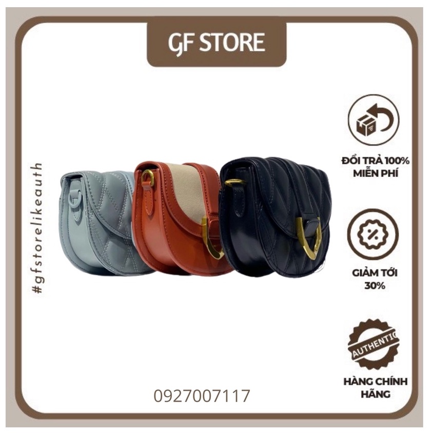 Túi CNK Mini Gabine  Saddle Bag 2 dây