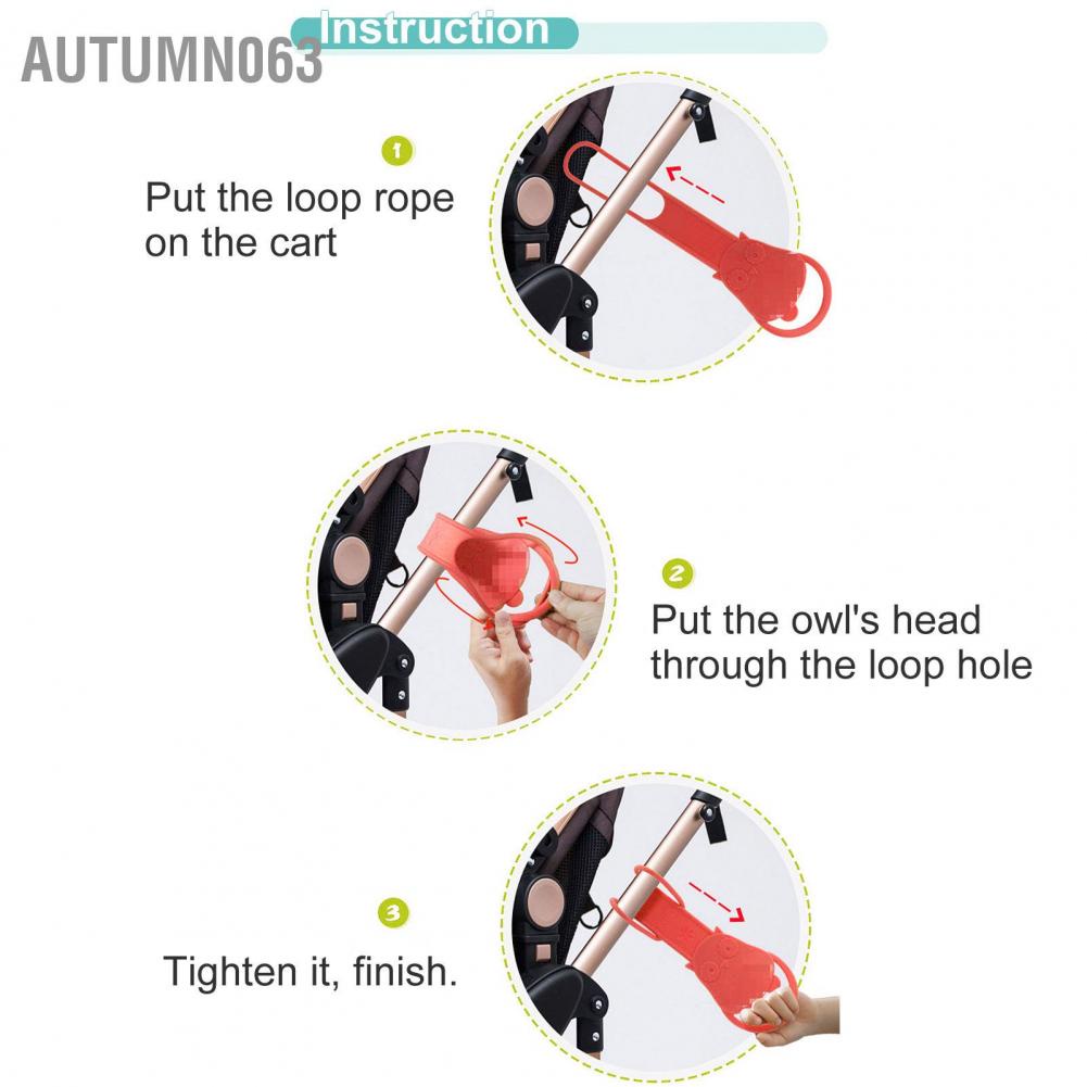 Autumn063 Đi bộ dọc theo xe đẩy Tay cầm cho bé đi Trợ lý bằng nhựa trẻ tập Xe tay
