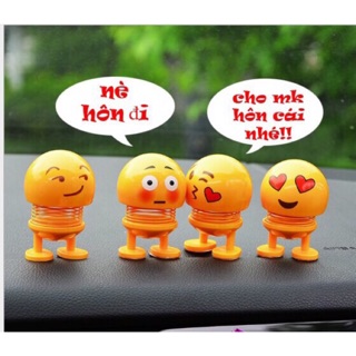 Con thú nhún lò xo Emoji nhảy nhún lắc đầu
