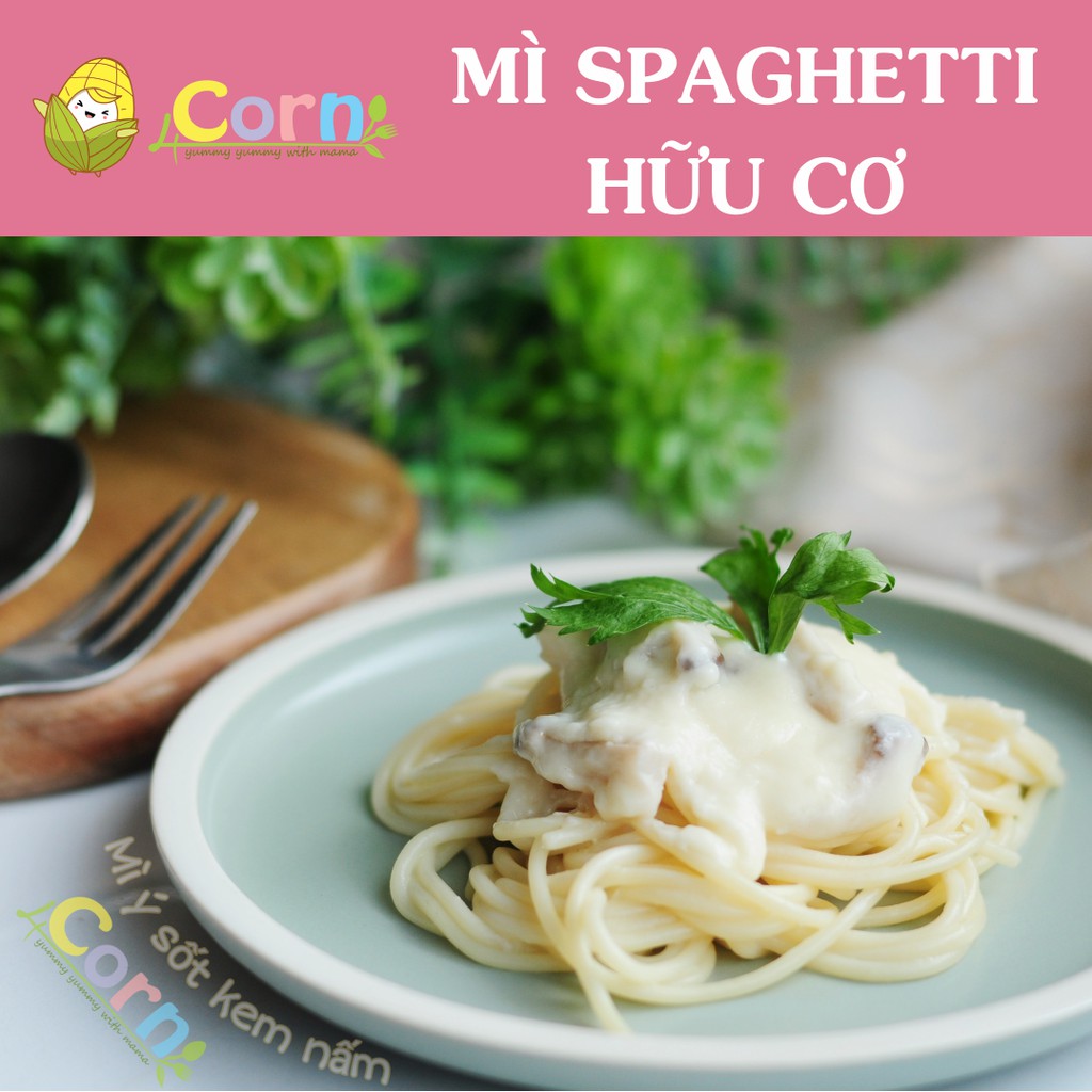 Mì spaghetti trắng hữu cơ Markal - cho bé 9m+