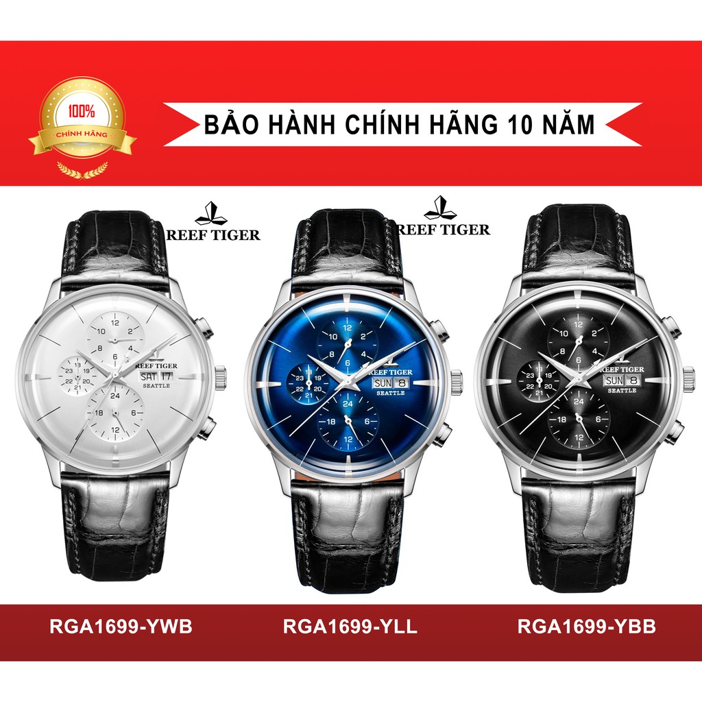 [HOT SALE] Đồng hồ Nam Reef Tiger RGA1699 | BigBuy360 - bigbuy360.vn