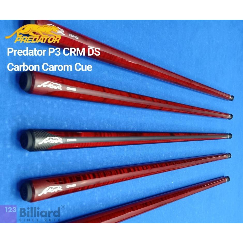 Cơ Predator P3 CRM DS Carbon Carom Cue