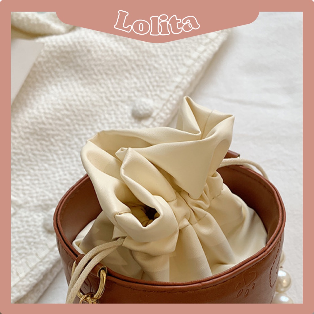 Túi Xách Nữ Dáng Trụ Tròn LOLITA
