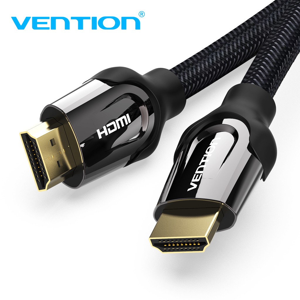 Cáp HDMI 2.0 VENTION 4k 3DHD tiện dụng cho màn hình LCD/ laptop/ máy chiếu/ máy tính